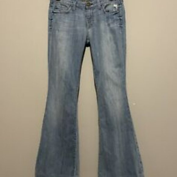 Hudson Jeans Women's 28 Blue Ferris Flare Wide Leg - Picture 1 of 8